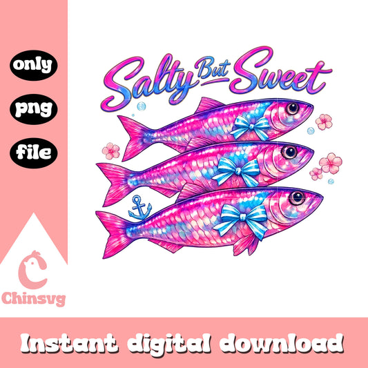 Salty but sweet summer sardines png