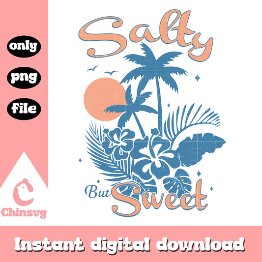 Salty but sweet summer holiday png, 500 days of summer png