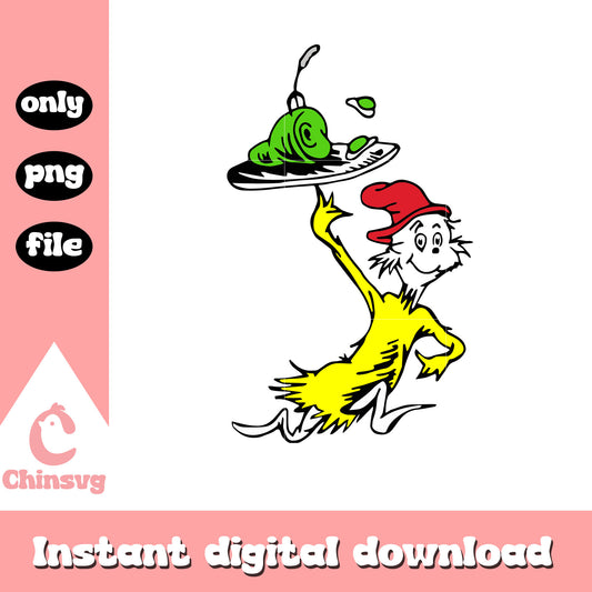 Sam I am character png, dr seuss cartoon png, sam I am png
