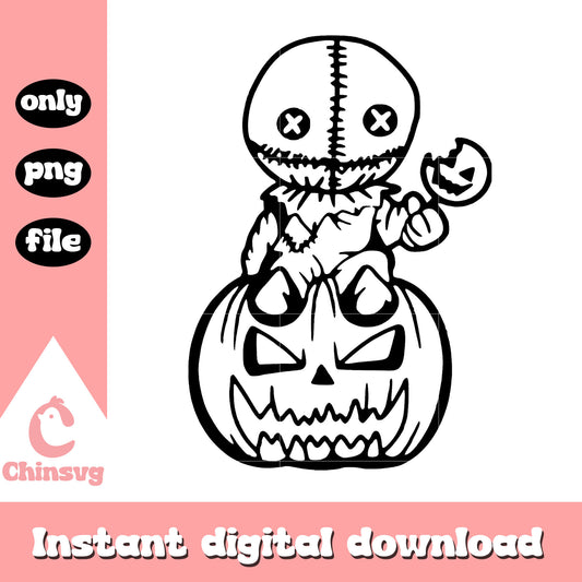 Sam horror outline png, Sam horror character png, Sam horror png