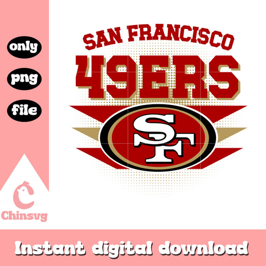 San Francisco 49ers logo design png, nfl teams png