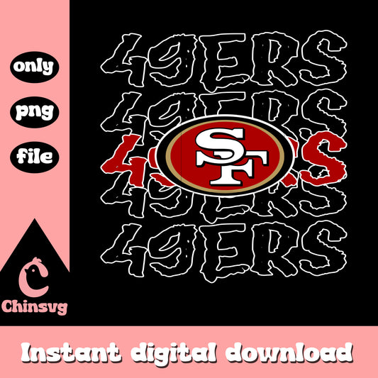 San Francisco 49ers team logo design png, nfl games png