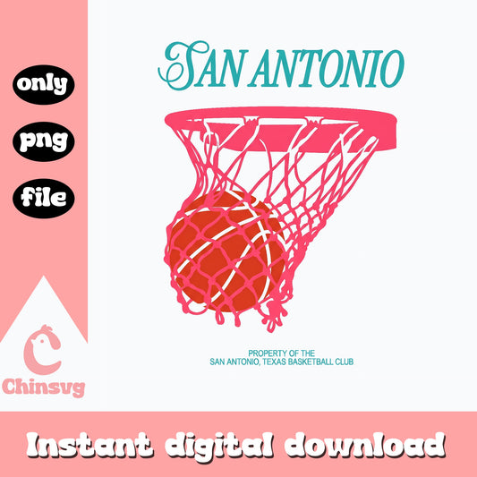 San Antonio Basketball PNG, Texas Sports Team, Basketball Hoop PNG