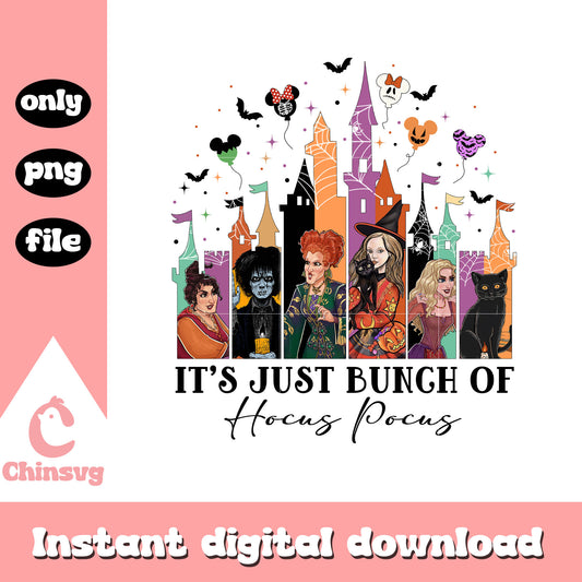 Sanderson sisters mickey halloween png, disney png, hocus pocus png