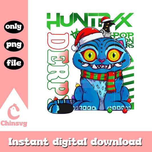 Santa clause derpy tiger kpop xmas day png, xmas images png