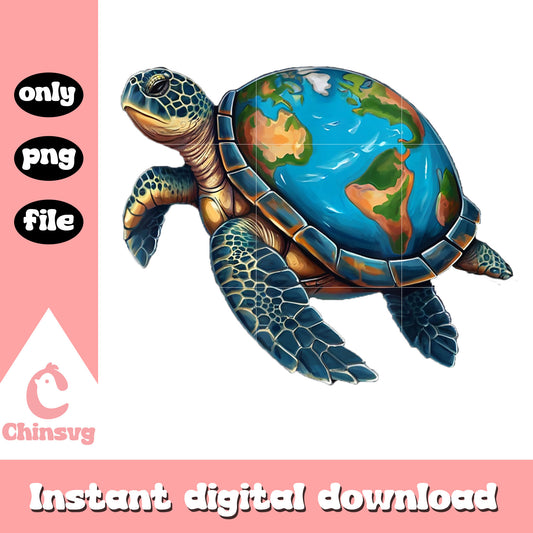 Sea_Turtle_Earth_Day_Save_The_Planet_Women_Men_Kids_T-Shirt