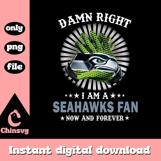 Seahawks damn right green png, nfl seattle seahawks​​ png