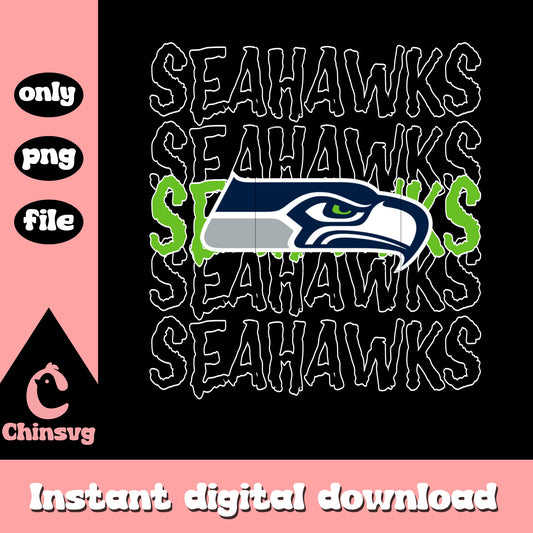 Seahawks nfl team logo design png, Seattle Seahawks png