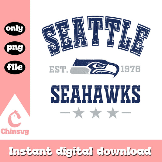 Seattle deahawks design word png, nfl seattle seahawks​ png