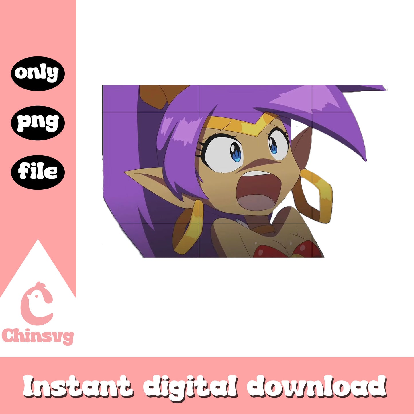 Shantae scared character png, kpop demon hunters cast png