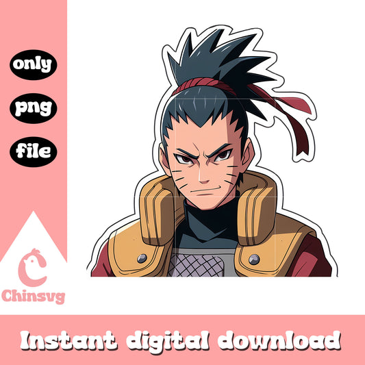 Shikadai Nara clipping png, naruto character png, Shikadai Nara png