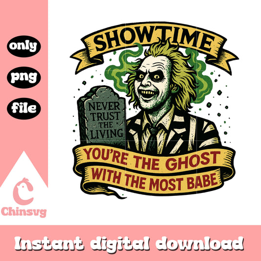 Showtime never trust beetlejuice png, beetlejuice film png