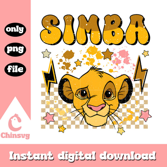 Simba lion disney cartoon png, lion king cartoon png, simba lion png