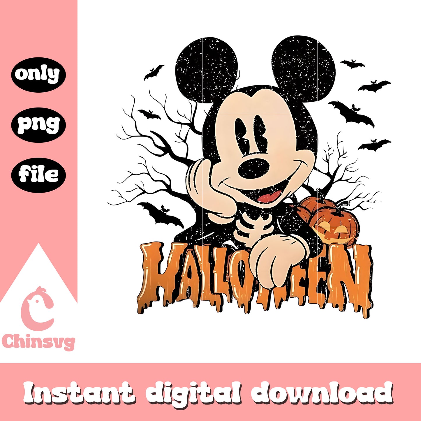 Skeleton mickey halloween costume png, human skeleton png