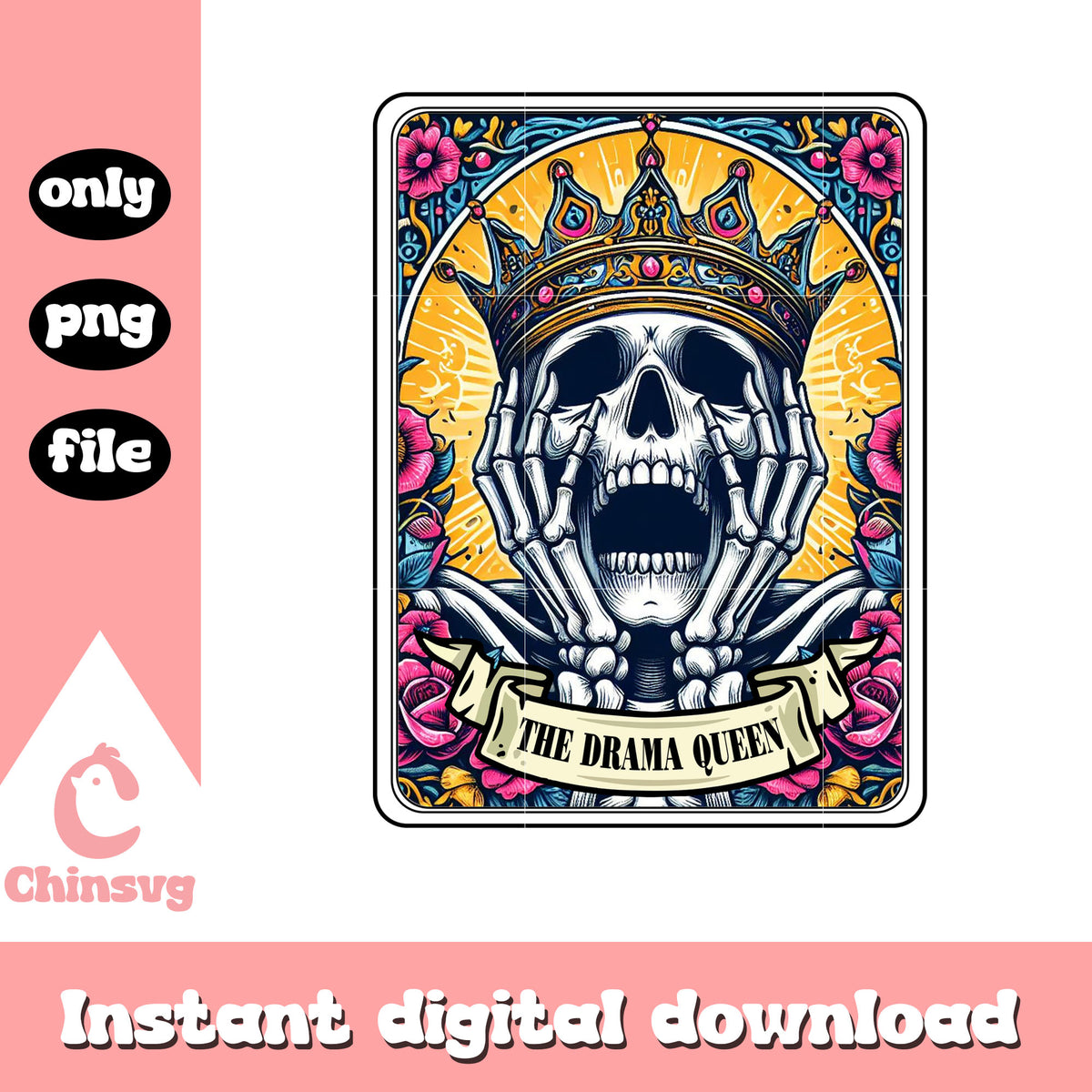 Skeleton the drama queen tarot card png, skeleton tarot cards png – Chinsvg