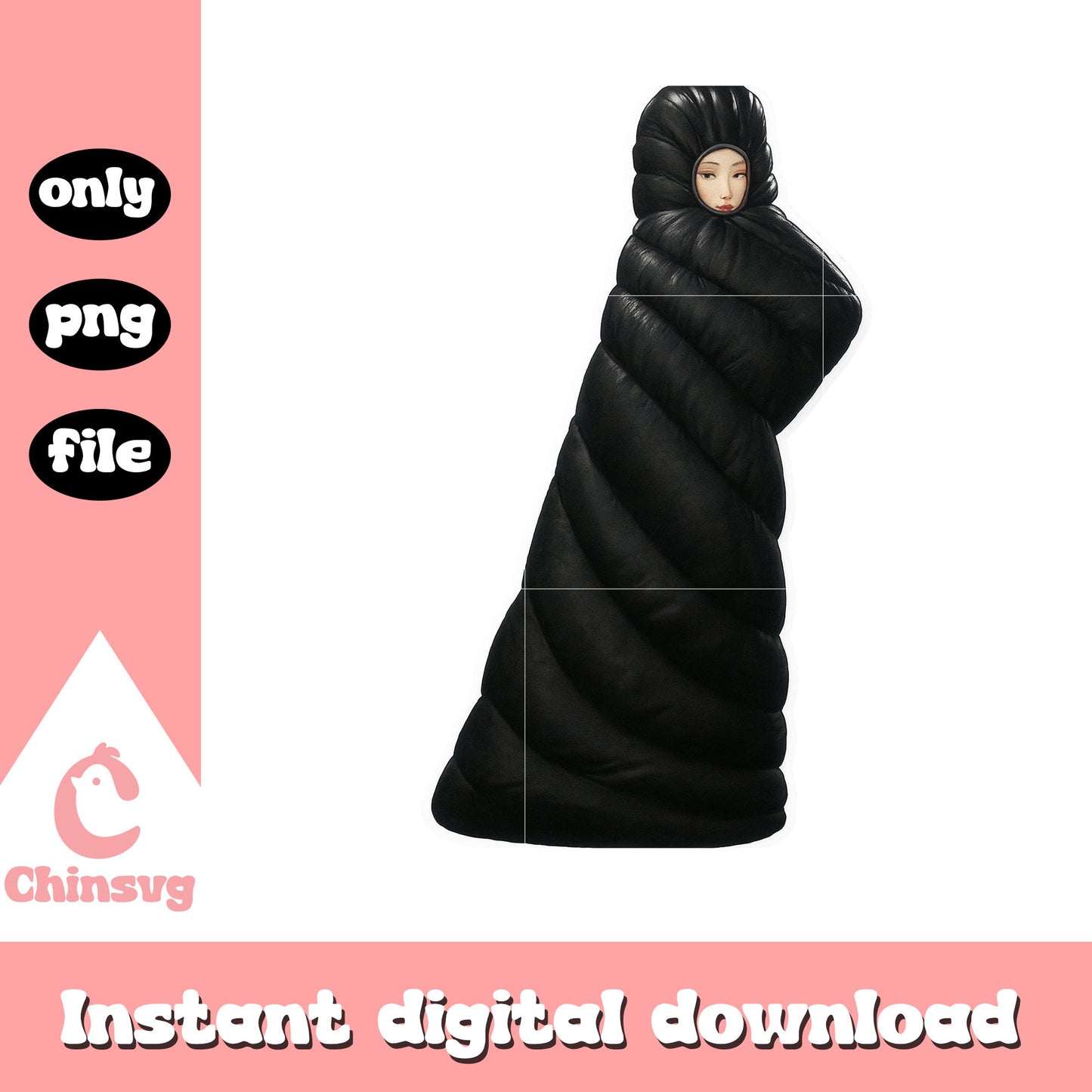 Sleeping bag rumi characters png, huntrix movie png, rumi huntrix png