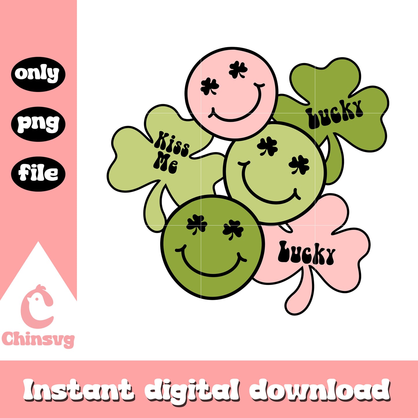 Smile custom st patrick’s png, when is st patrick's day png
