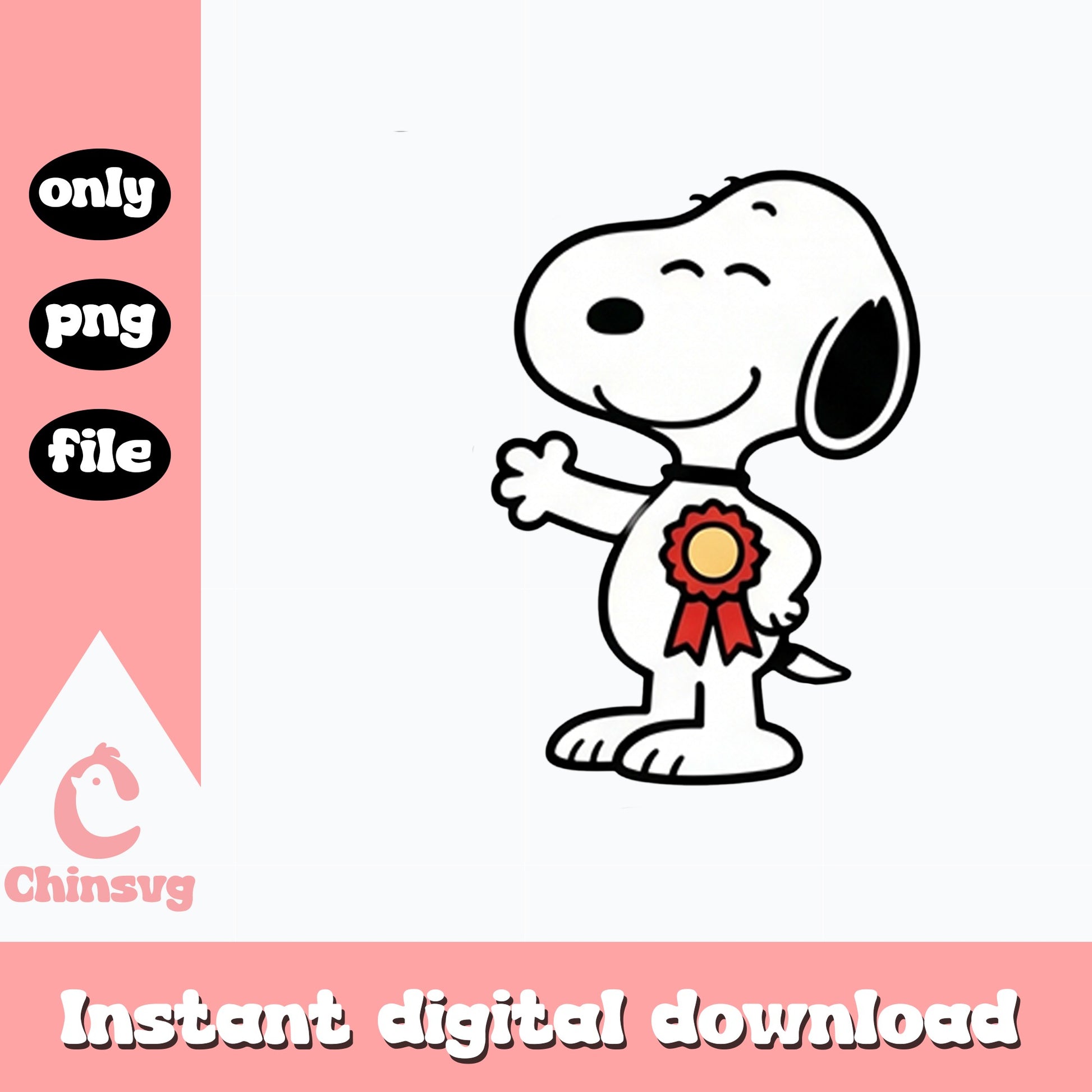 Snoopy Award Ribbon PNG, Peanuts Clipart, Snoopy Dog PNG