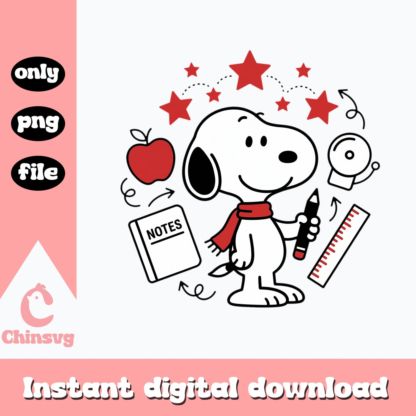 Snoopy Back To School PNG, Peanuts Teacher PNG, School PNG