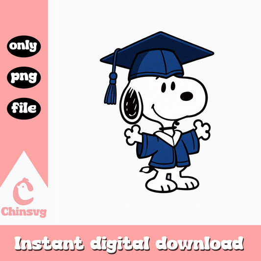 Snoopy Graduation PNG, Peanuts Graduate PNG, Class Of 2025 PNG