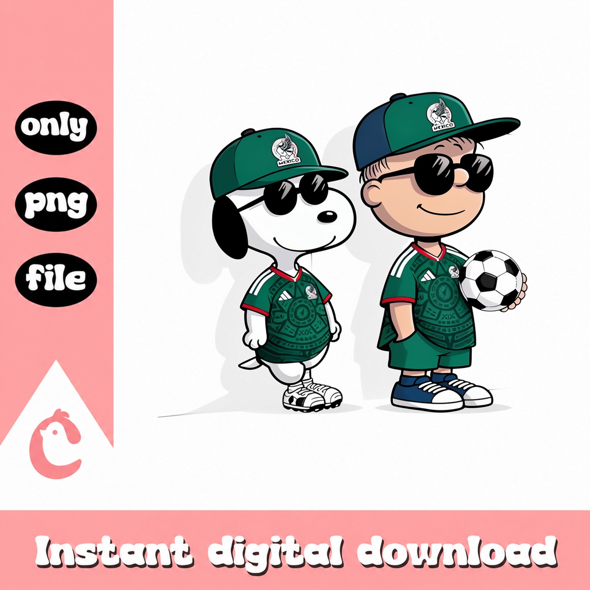 Snoopy Mexico Soccer PNG, Snoopy And Charlie Brown, Mexico Football PNG