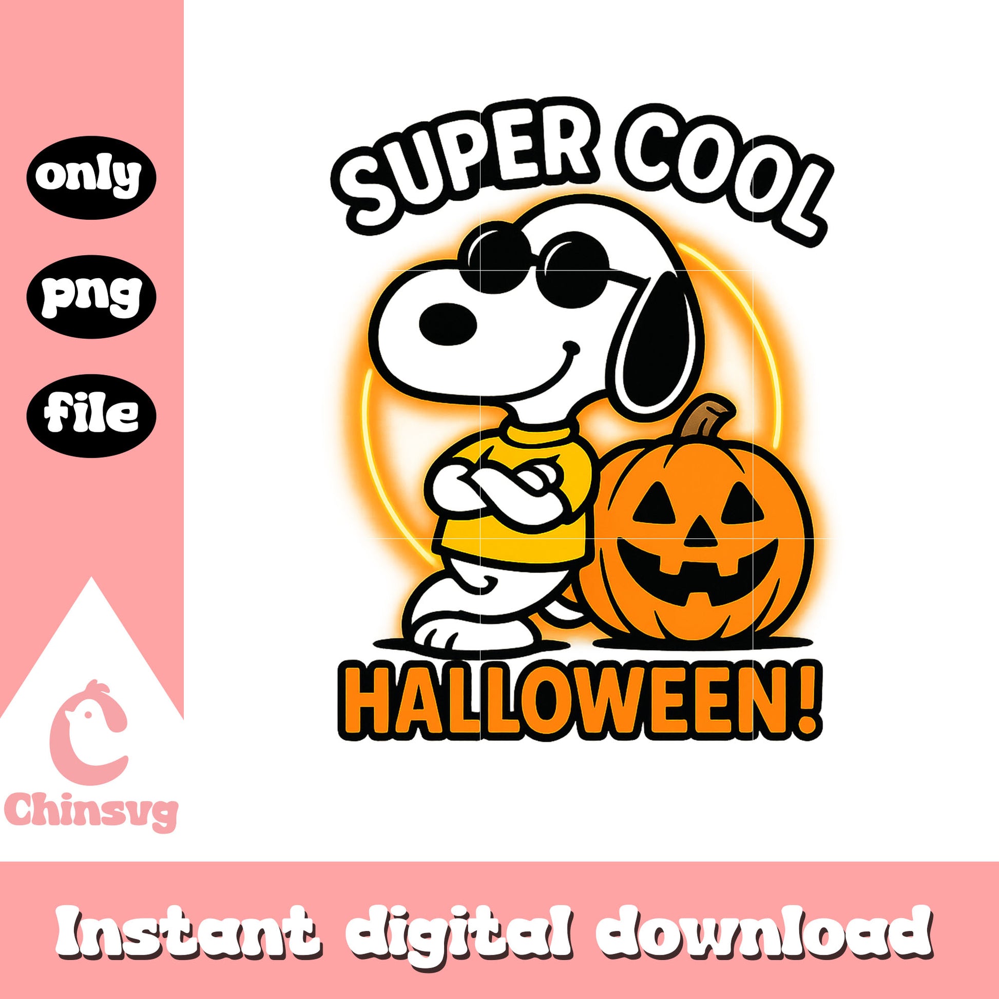 Snoopy pumpkin super cool halloween design png, halloween snoopy png