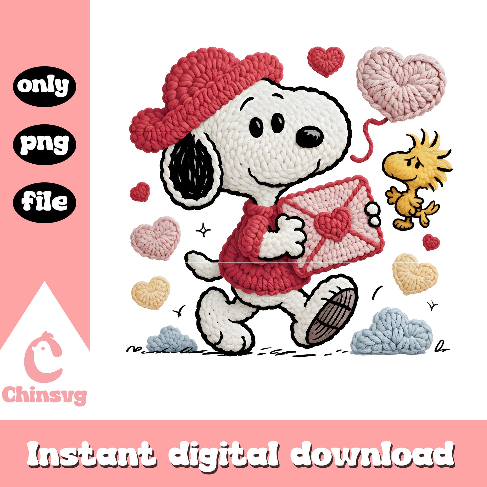 Snoopy with latters valentine png, valentines snoopy​ png
