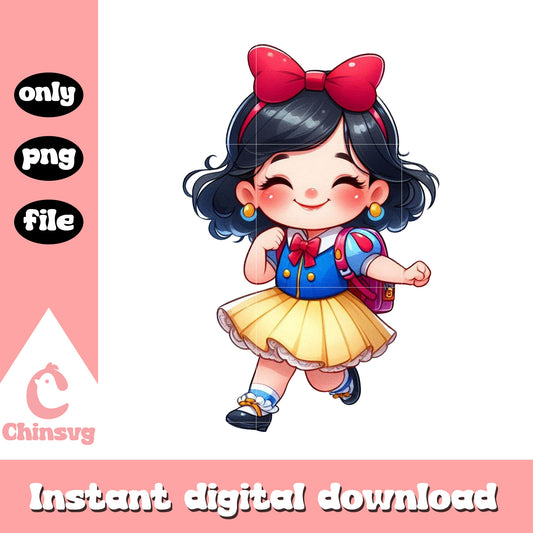 Snow white disney princess on school png, walt disney schools png