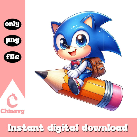 Sonic cartoon character drive magic bus png, magic school ai png