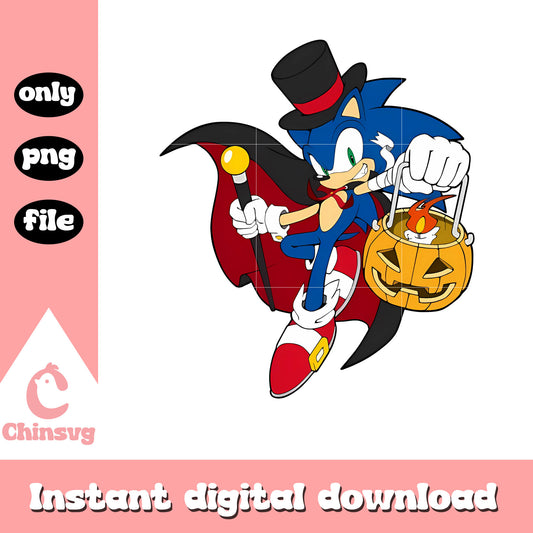 Sonic cosplay vampire design png, cartoon characters png
