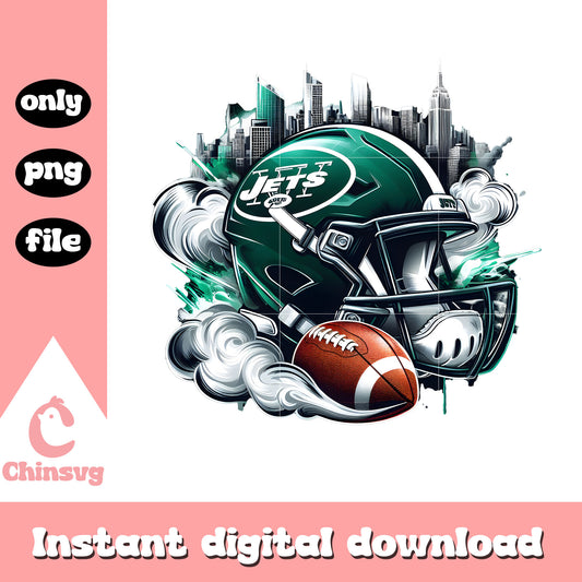 Speed jets authentic design png, new york jets logo​​​​​​ png