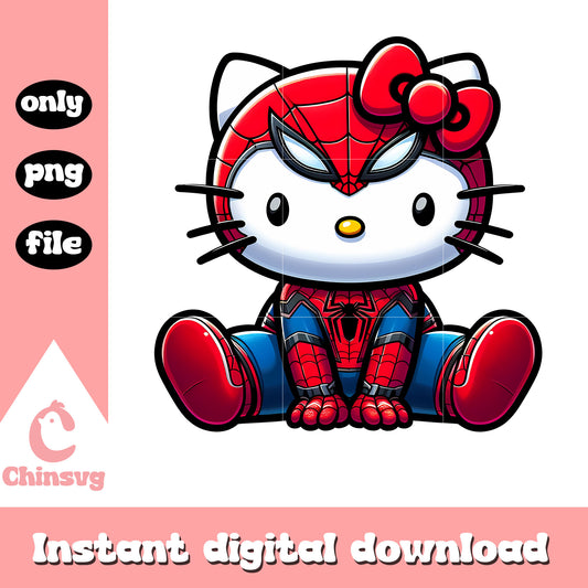 Spiderman hello kitty costume png, hello kitty png, marvel png
