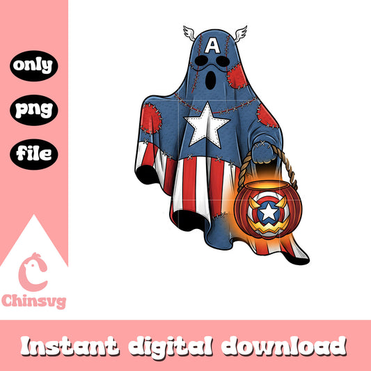Spooky captain america halloween png, captain america halloween​ png