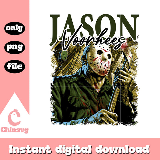 Spooky character jason voorhees design png, halloween holiday png