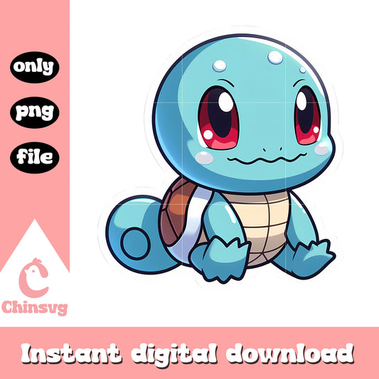 Squirtle cute clipping png, pokemon Squirtle png, pokemon png