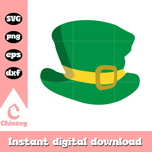 St.Patrick's hat patrick design svg, st patricks day hat svg