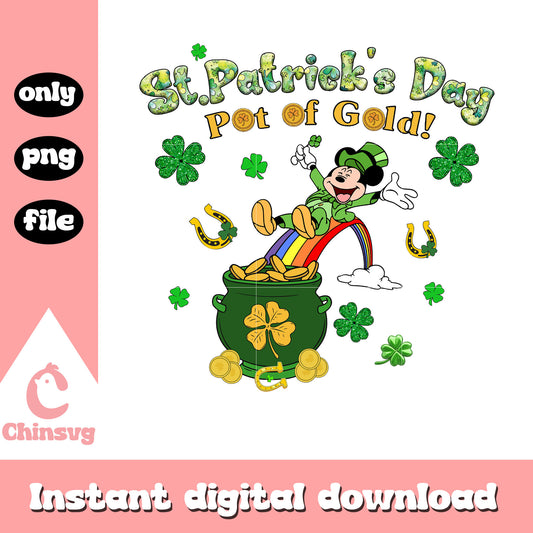 St.patrick's day pot of gold png, st. patrick's day png