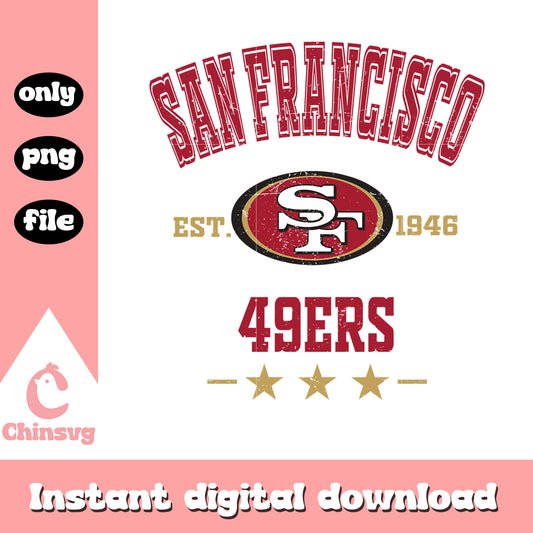 Star logo francisco 49ers png, all 32 nfl football teams​ png