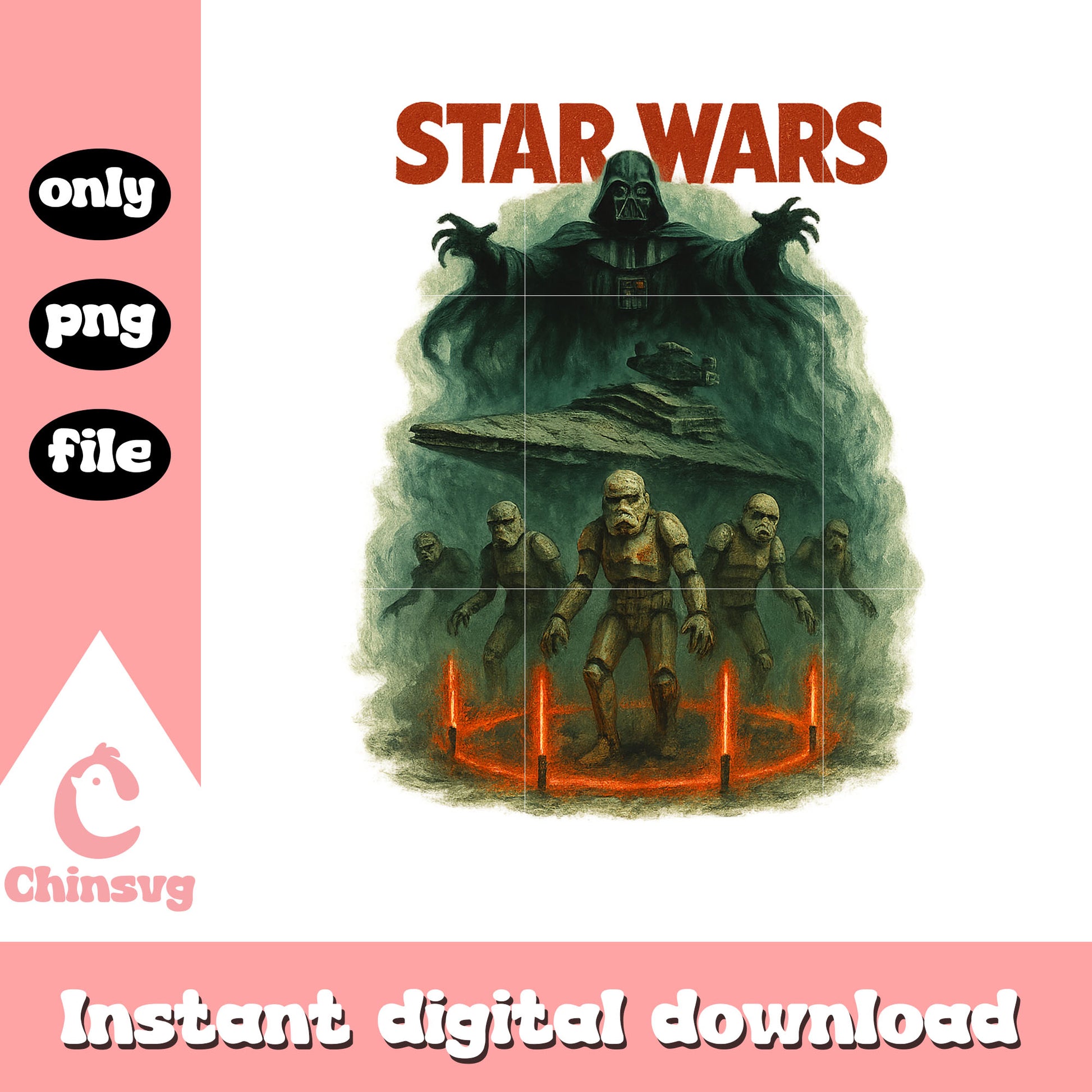 Star wars character cartoon design png, star wars movie png