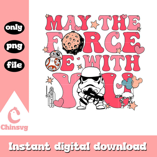 Star wars my the force be with you png, Star wars png