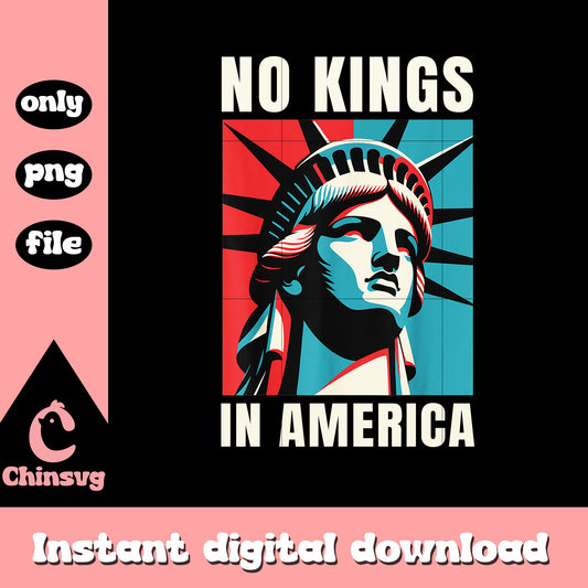 Statue of liberty face no kings in america png, statue of liberty png