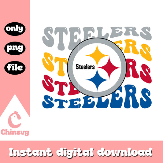 Steelers nfl logo design png, Pittsburgh Steelers nfl png