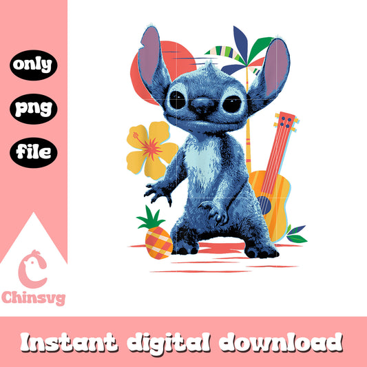 Stitch Live-Action Movie Musical Beach Fun png, stitch beach png