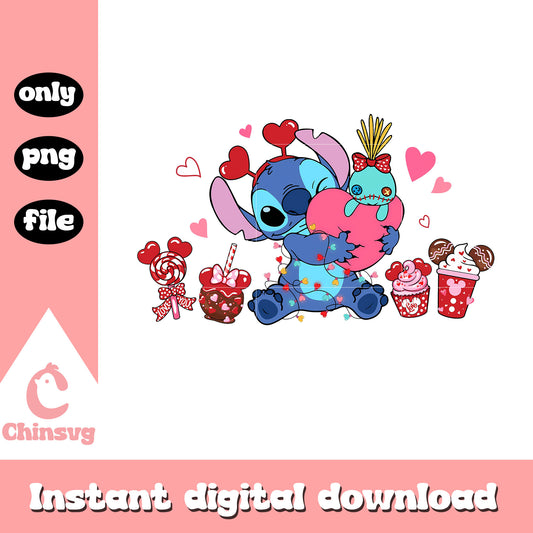Stitch and lilo valentine candy png, Stitch and lilo png, disney png