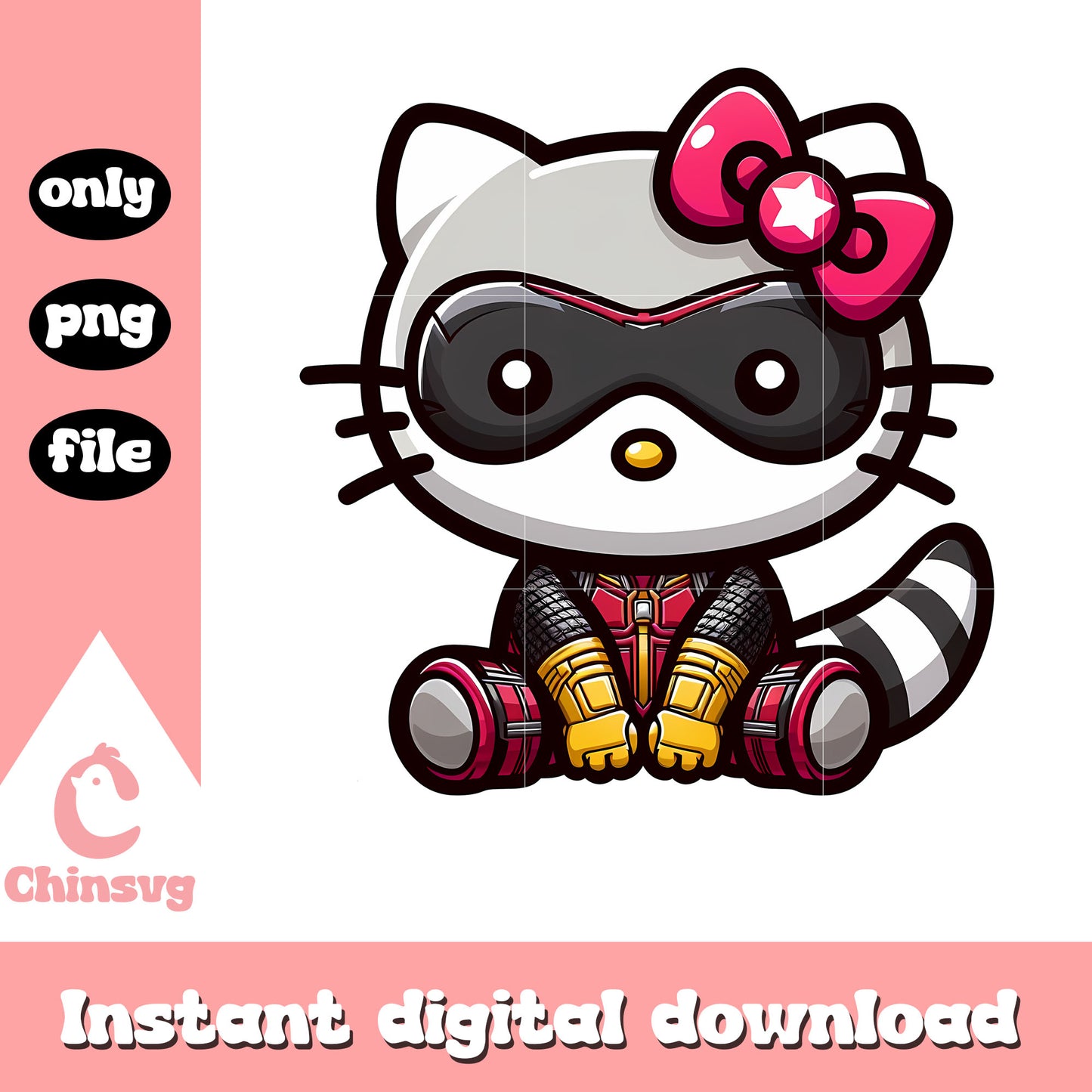 Strange x hello kitty png, advengers characters png, marvel png