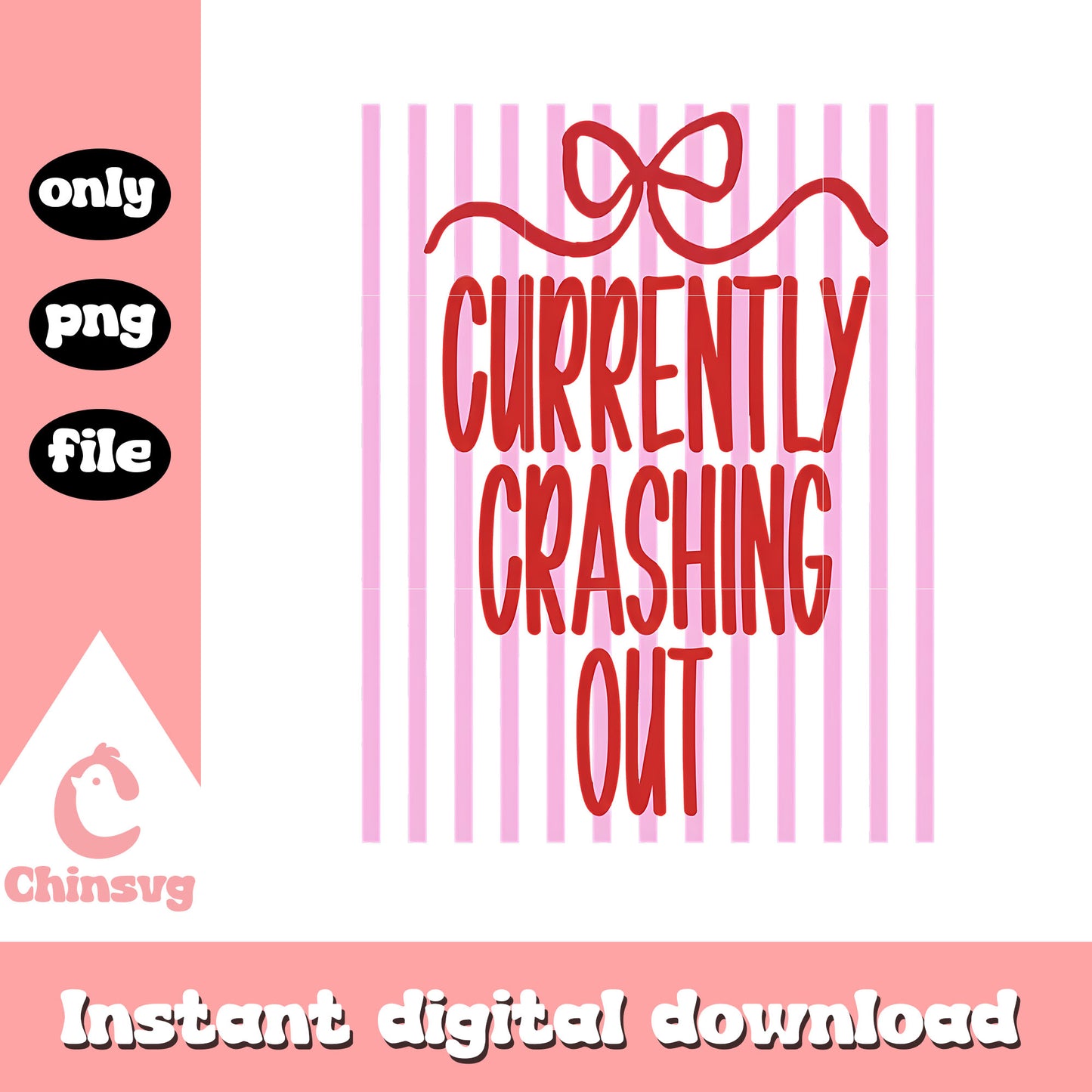 Striped currently crashing out png