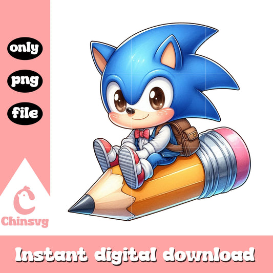 Student sonic drive pencil design png, driving school png