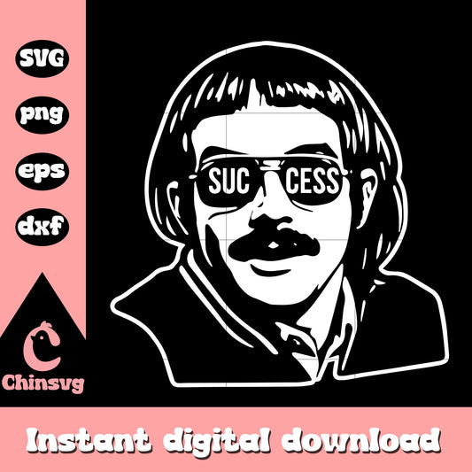 Success chit cool face design svg, chit comedy svg, funny svg