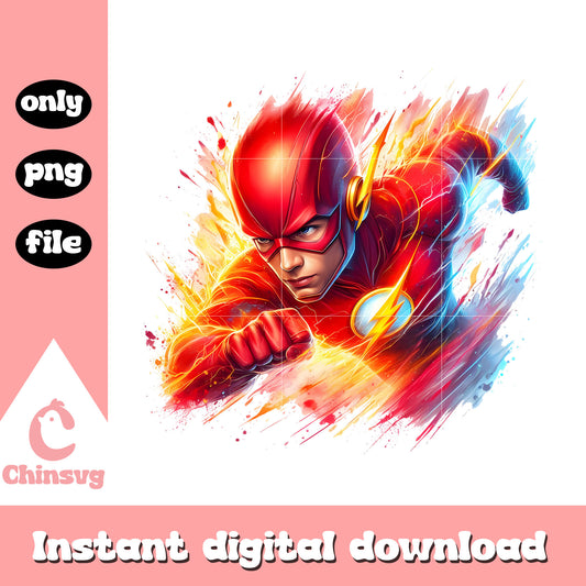 Superhero the flash character design png, new marvel movie png