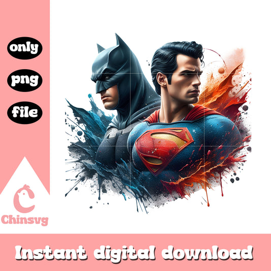 Superman x batman character design png, marvel movie in order png
